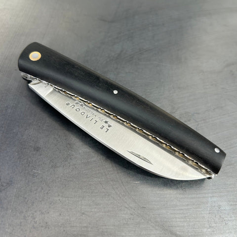 Liadou Exception in Ebony with Chiseled Plates