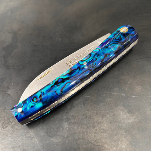 Petit Liadou in Abalone & Chiselled Plates