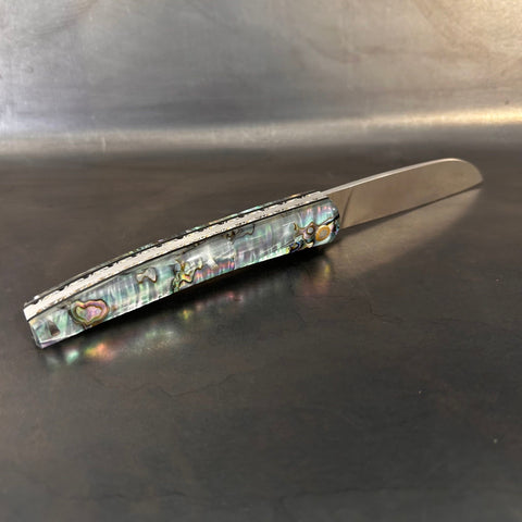 Petit Liadou en Abalone & Platines Ciselées