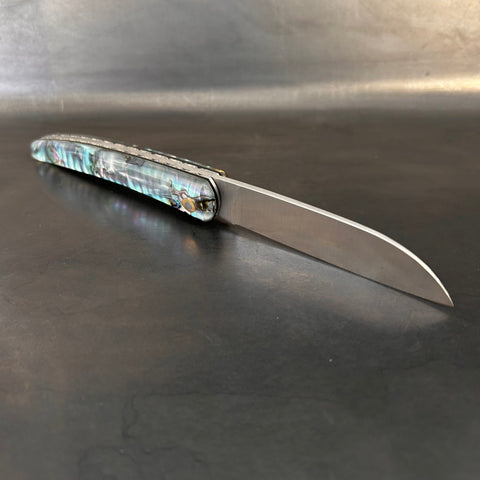 Petit Liadou en Abalone & Platines Ciselées