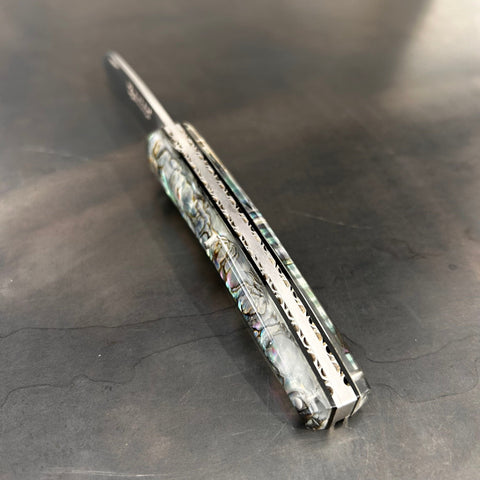 Petit Liadou en Abalone & Platines Ciselées