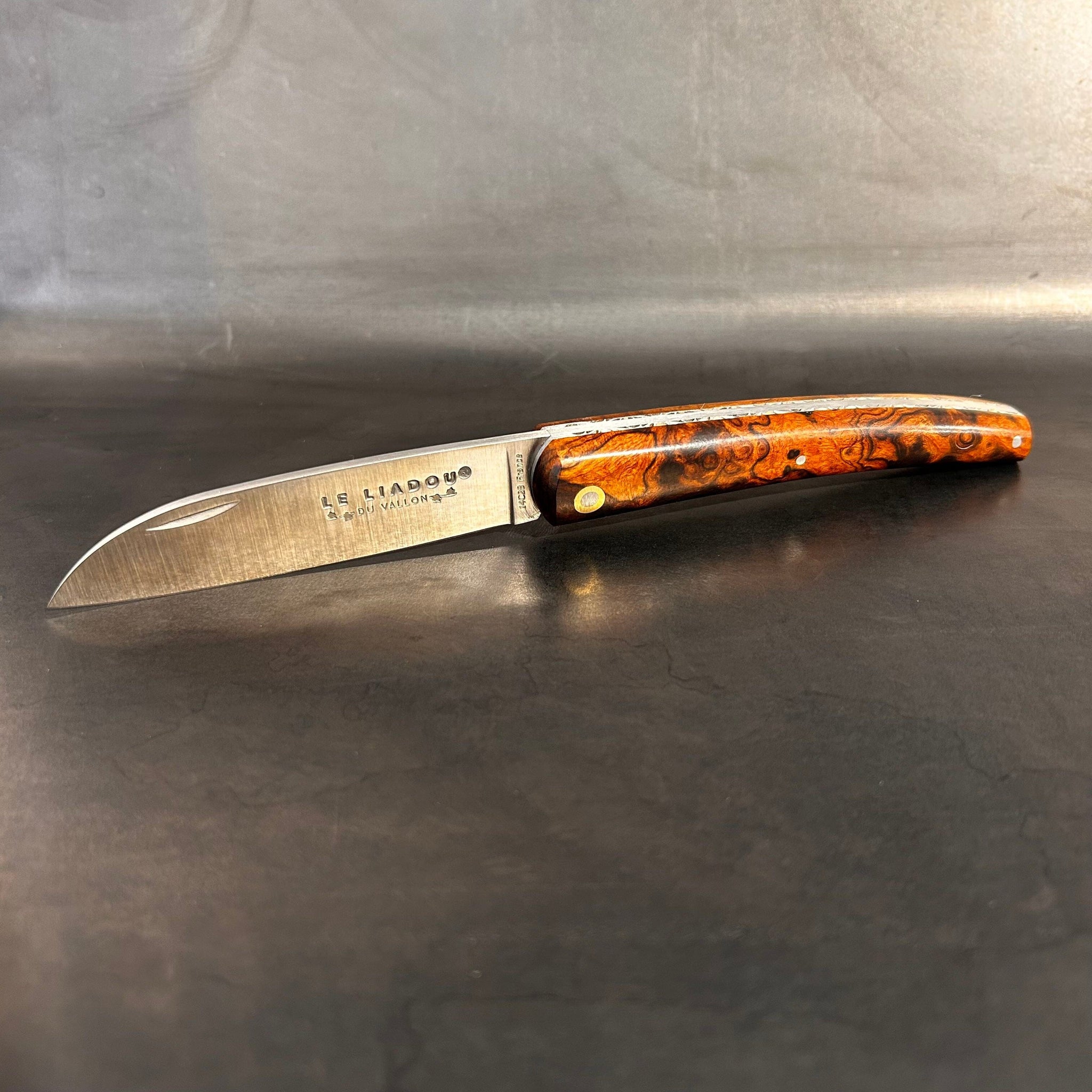 Petit Liadou in Arizona Ironwood & Chiseled Plates