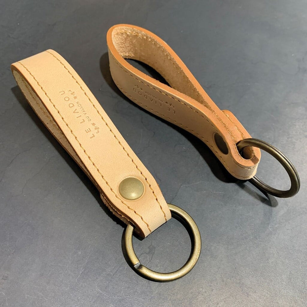 Porte clef en cuir