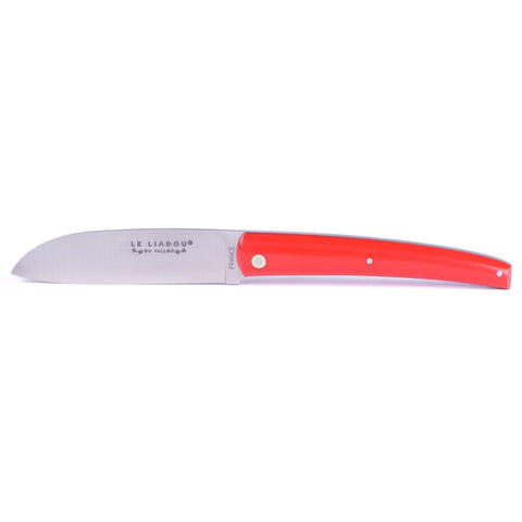 couteau de table en fibre de verre G10 rouge