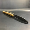 Liadou ® Exception in Fossilized Mammoth Ivory & Damascus Blade