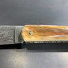 Liadou Exception in Fossilized Mammoth Ivory & Damascus Blade