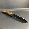 Liadou ® Exception in Fossilized Mammoth Ivory & Damascus Blade