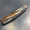 Liadou ® Exception in Fossilized Mammoth Ivory & Damascus Blade
